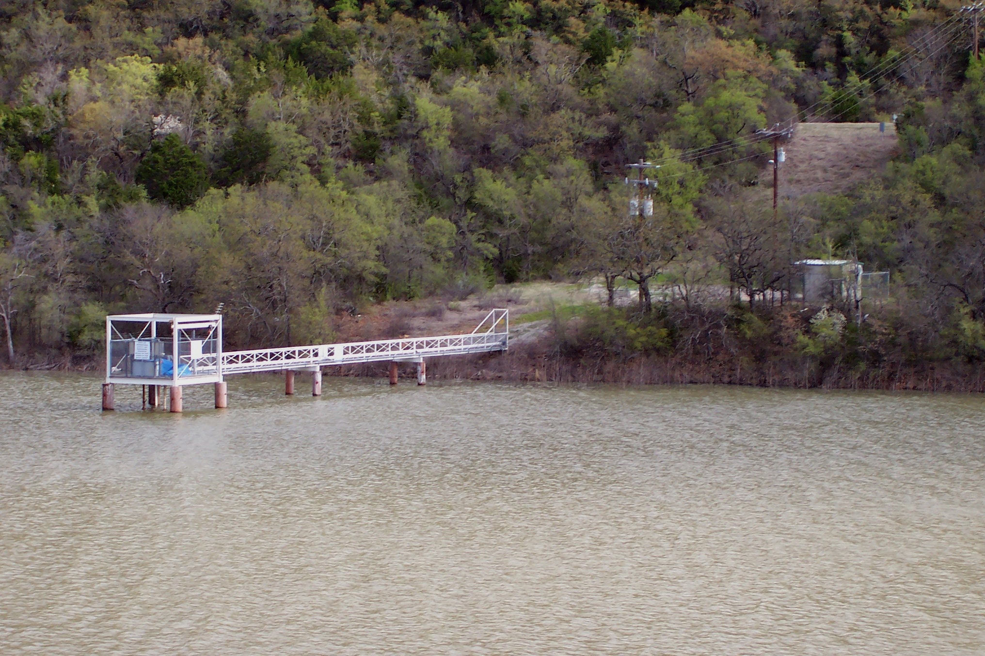 Elevation at Lake Palo Pinto during normal conditions